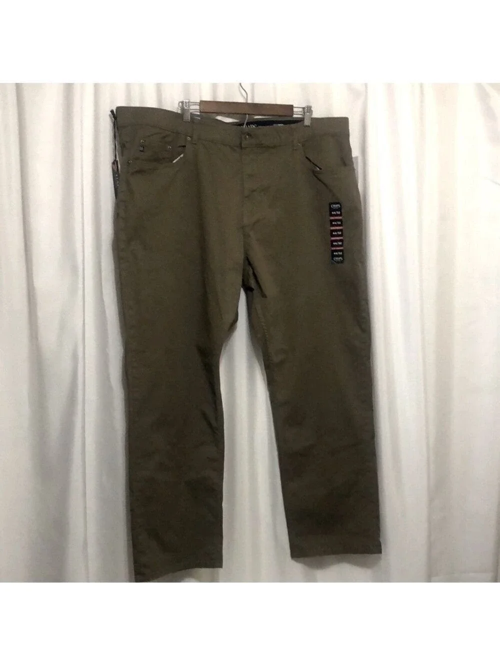 Chaps Slim Straight Chino Pants Sz 44 X 32